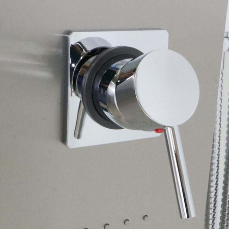Colonna Doccia 001 4 Funzioni Acciaio Inox Getto A Cascata 2 Bocchette Idro Lombari L20xP44xH140 Fai da te/Attrezzature per cucine e bagni/Attrezzature per bagni/Docce e componenti doccia/Filtri supporti e soffioni doccia/Docce fisse Ogomondo - Martina Franca, Commerciovirtuoso.it