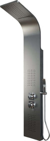 Colonna Doccia 001 4 Funzioni Acciaio Inox Getto A Cascata 2 Bocchette Idro Lombari L20xP44xH140 Fai da te/Attrezzature per cucine e bagni/Attrezzature per bagni/Docce e componenti doccia/Filtri supporti e soffioni doccia/Docce fisse Ogomondo - Martina Franca, Commerciovirtuoso.it