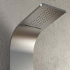 Colonna Doccia 001 Con 4 Funzioni In Acciaio Inox Getto A Cascata Spazzolata Fai da te/Attrezzature per cucine e bagni/Attrezzature per bagni/Docce e componenti doccia/Filtri supporti e soffioni doccia/Docce fisse Ogomondo - Martina Franca, Commerciovirtuoso.it