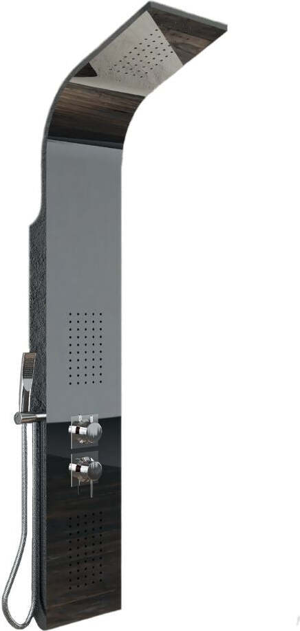 Colonna Doccia 001B 3 Funzioni Acciaio Inox 2 Bocchette Idro Lombari L20xP44xH140 Fai da te/Attrezzature per cucine e bagni/Attrezzature per bagni/Docce e componenti doccia/Filtri supporti e soffioni doccia/Docce fisse Ogomondo - Martina Franca, Commerciovirtuoso.it