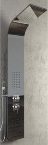 Colonna Doccia 001B Cromo Lucida  Con 3 Funzioni In Acciaio Inox Idromassaggio Fai da te/Attrezzature per cucine e bagni/Attrezzature per bagni/Docce e componenti doccia/Filtri supporti e soffioni doccia/Docce fisse Ogomondo - Martina Franca, Commerciovirtuoso.it