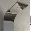 Colonna Doccia 001B Cromo Lucida  Con 3 Funzioni In Acciaio Inox Idromassaggio Fai da te/Attrezzature per cucine e bagni/Attrezzature per bagni/Docce e componenti doccia/Filtri supporti e soffioni doccia/Docce fisse Ogomondo - Martina Franca, Commerciovirtuoso.it