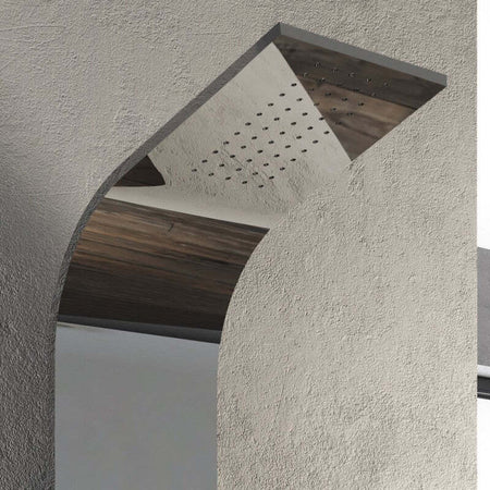 Colonna Doccia 001B Cromo Lucida  Con 3 Funzioni In Acciaio Inox Idromassaggio Fai da te/Attrezzature per cucine e bagni/Attrezzature per bagni/Docce e componenti doccia/Filtri supporti e soffioni doccia/Docce fisse Ogomondo - Martina Franca, Commerciovirtuoso.it