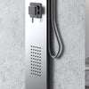 Colonna Doccia 002 4 Funzioni Acciaio Inox Getto A Cascata 2 Bocchette Idro Lombari L20xP44xH170 Fai da te/Attrezzature per cucine e bagni/Attrezzature per bagni/Docce e componenti doccia/Filtri supporti e soffioni doccia/Docce fisse Ogomondo - Martina Franca, Commerciovirtuoso.it