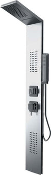 Colonna Doccia 002 4 Funzioni Acciaio Inox Getto A Cascata 2 Bocchette Idro Lombari L20xP44xH170 Fai da te/Attrezzature per cucine e bagni/Attrezzature per bagni/Docce e componenti doccia/Filtri supporti e soffioni doccia/Docce fisse Ogomondo - Martina Franca, Commerciovirtuoso.it