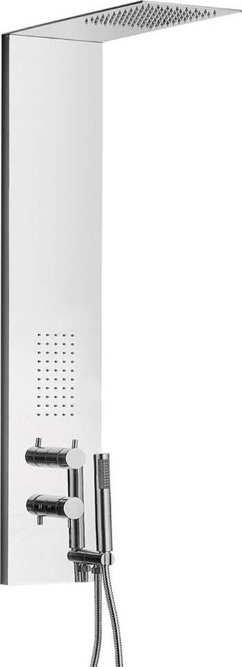 Colonna Doccia 003 3 Funzioni Acciaio Inox Bocchette Idro Lombari L20xP50xH110 Fai da te/Attrezzature per cucine e bagni/Attrezzature per bagni/Docce e componenti doccia/Filtri supporti e soffioni doccia/Docce fisse Ogomondo - Martina Franca, Commerciovirtuoso.it