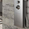 Colonna Doccia 004 Termostatica Acciaio Inox 4 Funzioni Getto A Cascata 2 Bocchette Idro Lombari L20xP44xH165 Fai da te/Attrezzature per cucine e bagni/Attrezzature per bagni/Docce e componenti doccia/Filtri supporti e soffioni doccia/Docce fisse Ogomondo - Martina Franca, Commerciovirtuoso.it