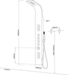 Colonna Doccia 004 Termostatica Acciaio Inox 4 Funzioni Getto A Cascata 2 Bocchette Idro Lombari L20xP44xH165 Fai da te/Attrezzature per cucine e bagni/Attrezzature per bagni/Docce e componenti doccia/Filtri supporti e soffioni doccia/Docce fisse Ogomondo - Martina Franca, Commerciovirtuoso.it