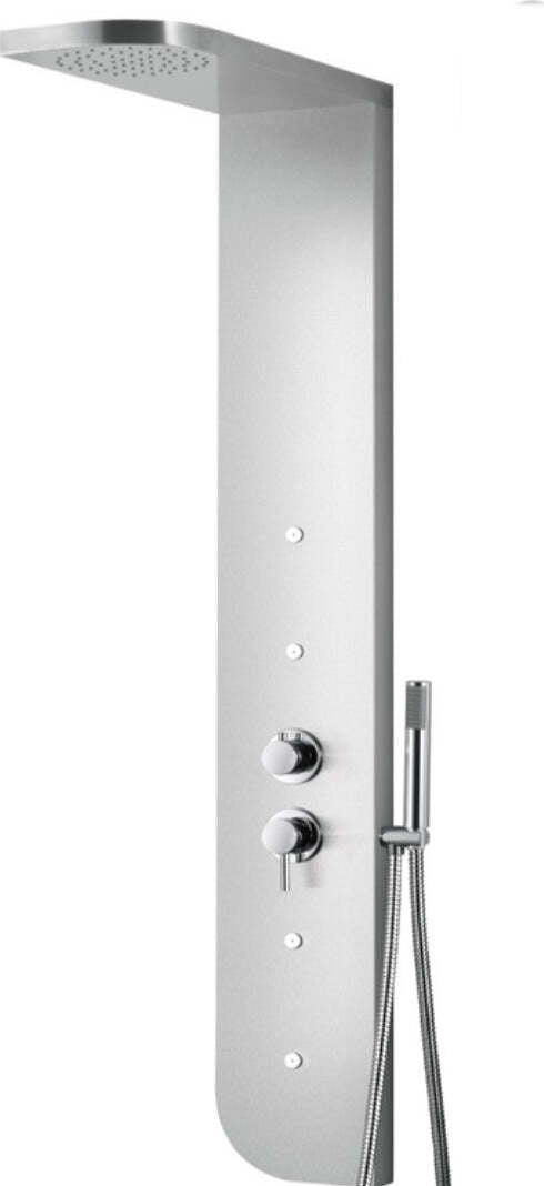 Colonna Doccia 005B Acciaio Inox 3 Funzioni 4 Bocchette Idro Lombari L20xP50xH150 Fai da te/Attrezzature per cucine e bagni/Attrezzature per bagni/Docce e componenti doccia/Filtri supporti e soffioni doccia/Docce fisse Ogomondo - Martina Franca, Commerciovirtuoso.it