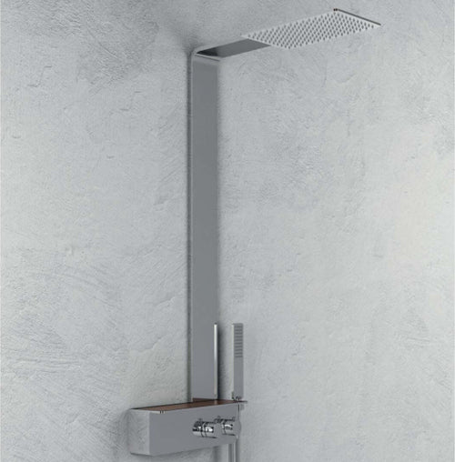 Colonna Doccia 015 Acciaio Inox Spazzolato 2 Funzioni Top Acciaio Inox L40xP42xH120 Fai da te/Attrezzature per cucine e bagni/Attrezzature per bagni/Docce e componenti doccia/Filtri supporti e soffioni doccia/Docce fisse Ogomondo - Martina Franca, Commerciovirtuoso.it