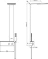 Colonna Doccia 015 Acciaio Inox Spazzolato 2 Funzioni Top Acciaio Inox L40xP42xH120 Fai da te/Attrezzature per cucine e bagni/Attrezzature per bagni/Docce e componenti doccia/Filtri supporti e soffioni doccia/Docce fisse Ogomondo - Martina Franca, Commerciovirtuoso.it
