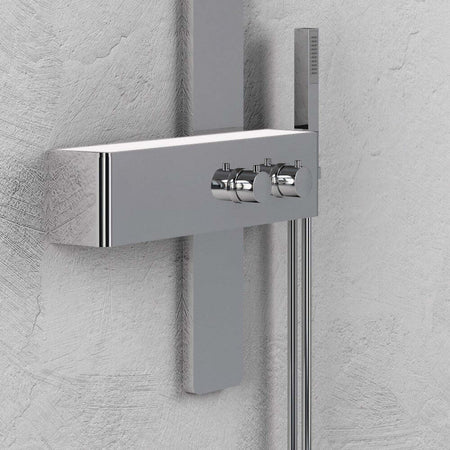 Colonna Doccia 016 Acciaio Inox Ad Incasso Spazzolato 2 Funzioni Top L50xP47xH130 Fai da te/Attrezzature per cucine e bagni/Attrezzature per bagni/Docce e componenti doccia/Filtri supporti e soffioni doccia/Docce fisse Ogomondo - Martina Franca, Commerciovirtuoso.it