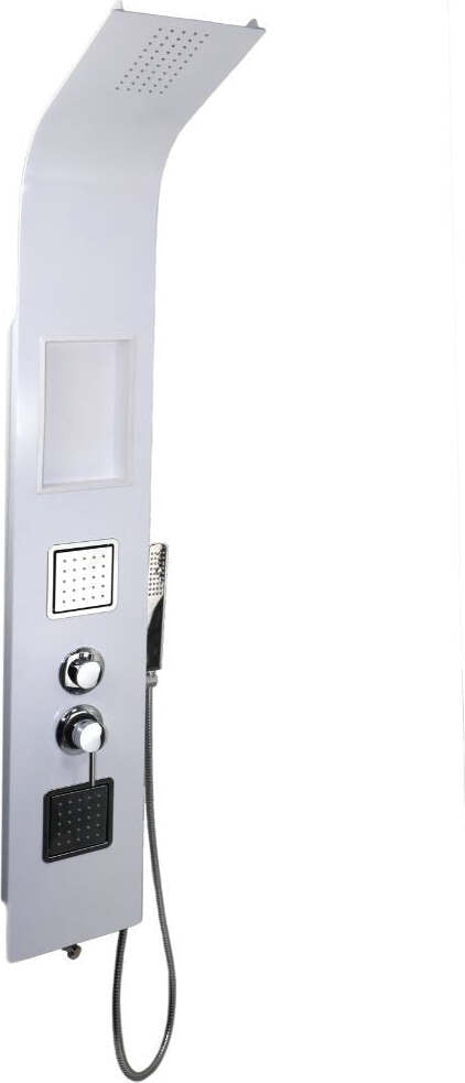 Colonna Doccia 017 Alluminio 3 Funzioni 2 Bocchette Idro Lombari L24xP44xH150 Fai da te/Attrezzature per cucine e bagni/Attrezzature per bagni/Docce e componenti doccia/Filtri supporti e soffioni doccia/Docce fisse Ogomondo - Martina Franca, Commerciovirtuoso.it