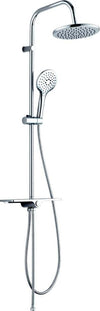 Colonna Doccia Attrezzata 008 Ottone Cromato 2 Funzioni Soffione Doccetta Tondo Casa e cucina/Bagno/Accessori per il bagno/Accessori per il WC/Sedili WC Ogomondo - Martina Franca, Commerciovirtuoso.it
