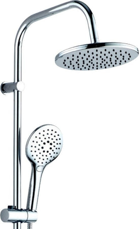 Colonna Doccia Attrezzata 008 Ottone Cromato 2 Funzioni Soffione Doccetta Tondo Casa e cucina/Bagno/Accessori per il bagno/Accessori per il WC/Sedili WC Ogomondo - Martina Franca, Commerciovirtuoso.it