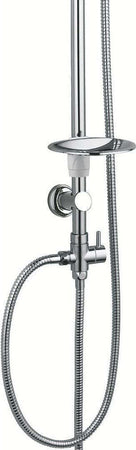 Colonna Doccia Attrezzata 025 Ottone Cromato Soffione Tondo Doccetta Fai da te/Attrezzature per cucine e bagni/Attrezzature per bagni/Docce e componenti doccia/Filtri supporti e soffioni doccia/Docce fisse Ogomondo - Martina Franca, Commerciovirtuoso.it