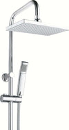 Colonna Doccia Attrezzata 026 Ottone Cromato Soffione Quadro Doccetta Fai da te/Attrezzature per cucine e bagni/Attrezzature per bagni/Docce e componenti doccia/Filtri supporti e soffioni doccia/Docce fisse Ogomondo - Martina Franca, Commerciovirtuoso.it