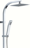 Colonna Doccia Attrezzata Acciaio Inox Cromato Soffione Quadro Doccetta Fai da te/Attrezzature per cucine e bagni/Attrezzature per bagni/Docce e componenti doccia/Filtri supporti e soffioni doccia/Docce fisse Ogomondo - Martina Franca, Commerciovirtuoso.it