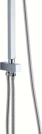 Colonna Doccia Attrezzata Acciaio Inox Cromato Soffione Quadro Doccetta Fai da te/Attrezzature per cucine e bagni/Attrezzature per bagni/Docce e componenti doccia/Filtri supporti e soffioni doccia/Docce fisse Ogomondo - Martina Franca, Commerciovirtuoso.it
