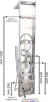 Colonna-Doccia-Attrezzata-Easy-in-Acciaio-Black-Con-Cascata-H150xL23xP53