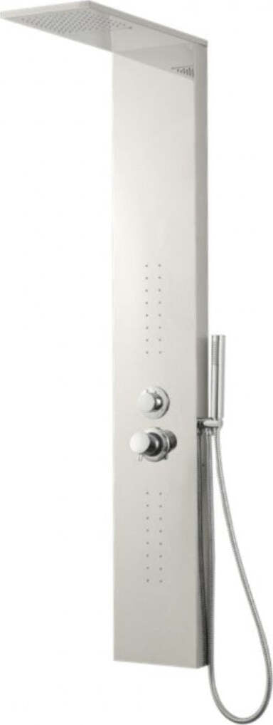 Colonna-Doccia-Attrezzata-Easy-in-Acciaio-Inox-Cascata-Cromo-Lucido-150x23x53