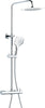 Colonna Doccia Attrezzata Mix Ottone Cromato 2 Funzioni Fai da te/Attrezzature per cucine e bagni/Attrezzature per bagni/Docce e componenti doccia/Filtri supporti e soffioni doccia/Docce fisse Ogomondo - Martina Franca, Commerciovirtuoso.it