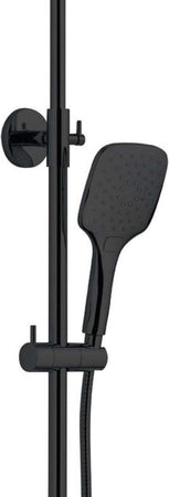 Colonna Doccia Attrezzata Nero Opaco Termostatica 2 Funzioni Soffione Doccetta Quadro Fai da te/Attrezzature per cucine e bagni/Attrezzature per bagni/Docce e componenti doccia/Filtri supporti e soffioni doccia/Docce fisse Ogomondo - Martina Franca, Commerciovirtuoso.it