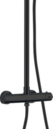 Colonna Doccia Attrezzata Nero Opaco Termostatica 2 Funzioni Soffione Doccetta Quadro Fai da te/Attrezzature per cucine e bagni/Attrezzature per bagni/Docce e componenti doccia/Filtri supporti e soffioni doccia/Docce fisse Ogomondo - Martina Franca, Commerciovirtuoso.it