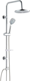 Colonna doccia completa, design tondo