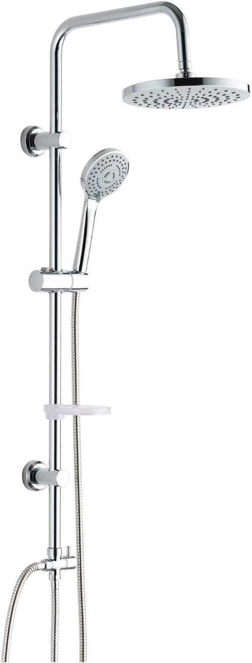 Colonna doccia completa, design tondo