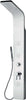 Colonna-doccia-con-cascata-in-acciaio-INOX-cromo-lucido-o-spazzolato-STEEL