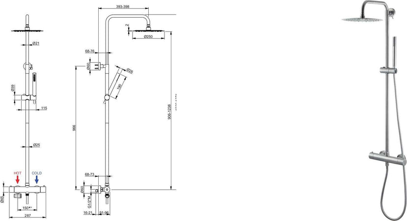 Colonna-doccia-esterna-da-parete-in-acciaio-inox-di-Tubico-Nilo