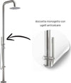 Colonna-doccia-Ginepro-da-esterno-con-lava-piedi-a-pavimento-acciaio-inox
