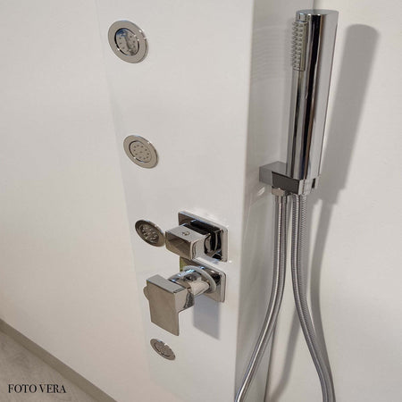 Colonna-Doccia-Idromassaggio-acciaio-Bianco-Zaffiro