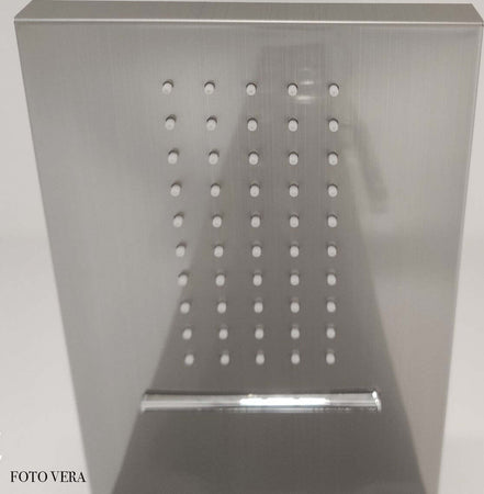 Colonna-Doccia-Idromassaggio-acciaio-spazzolato-Zaffiro