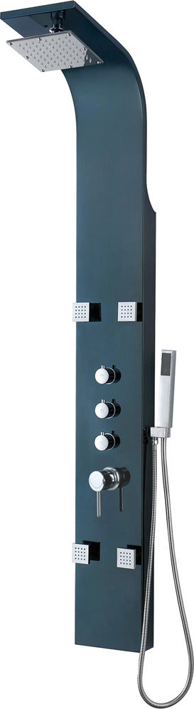 Colonna-doccia-idromassaggio-in-acciaio-INOX-4-getti-doccetta-a-mano-e-soffione