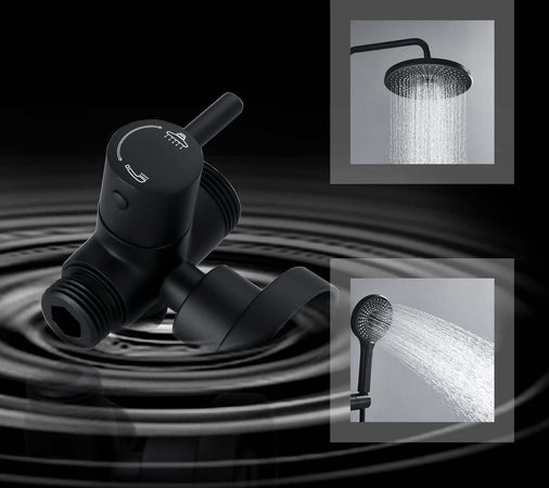 Colonna Doccia Saliscendi Altezza Regolabile Set Completo Soffione Doccetta Nero Fai da te/Attrezzature per cucine e bagni/Attrezzature per bagni/Docce e componenti doccia/Filtri supporti e soffioni doccia/Docce fisse Trade Shop italia - Napoli, Commerciovirtuoso.it