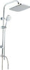 Colonna-Doccia-Saliscendi-Miscelatore-Cromato-Rubinetto-Soffione-Doccetta-59396