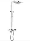 Colonna Doccia Termostatica Con Soffione e Asta Saliscendi