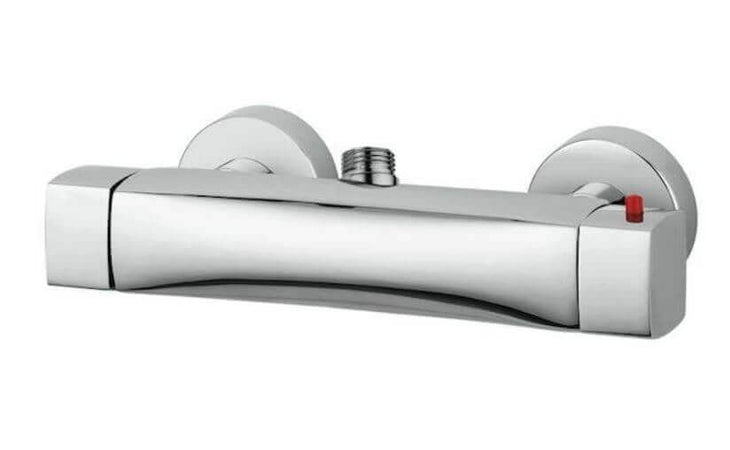 Colonna Doccia Termostatica Con Soffione e Asta Saliscendi