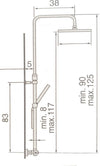 Colonna-Doccia-Termostatica-cromata-con-soffione-tondo-e-doccino-Easy