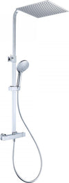 Colonna-Doccia-Termostatica-cromata-soffione-quadrato-25x25-Malta