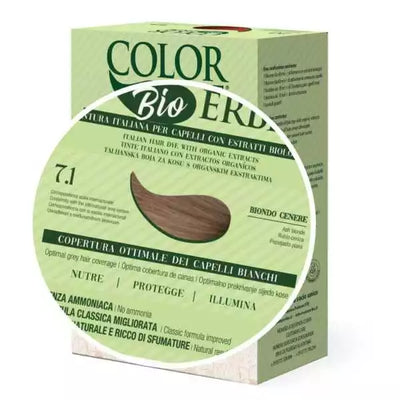 Tintura COLOR ERBE Bio Biondo Cenere (7.1)