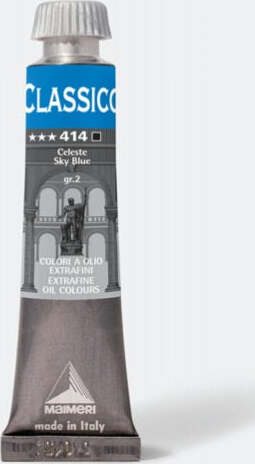 Colore a olio - extrafine - 20 ml - celeste - Maimeri Giochi e giocattoli/Attività creative/Accessori per disegnare e colorare/Pittura/Acquarelli Eurocartuccia - Pavullo, Commerciovirtuoso.it