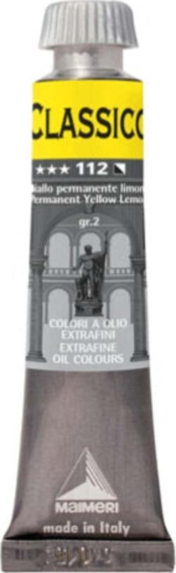 Colore a olio - extrafine - 20 ml - giallo permanente limone - Maimeri Giochi e giocattoli/Attività creative/Accessori per disegnare e colorare/Pittura/Acquarelli Eurocartuccia - Pavullo, Commerciovirtuoso.it