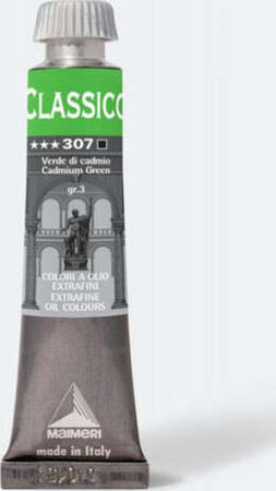 Colore a olio - extrafine - 20 ml - verde cadmio - Maimeri Giochi e giocattoli/Attività creative/Accessori per disegnare e colorare/Pittura/Acquarelli Eurocartuccia - Pavullo, Commerciovirtuoso.it