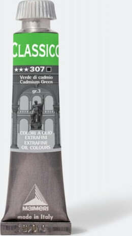 Colore a olio - extrafine - 20 ml - verde cadmio - Maimeri Giochi e giocattoli/Attività creative/Accessori per disegnare e colorare/Pittura/Acquarelli Eurocartuccia - Pavullo, Commerciovirtuoso.it