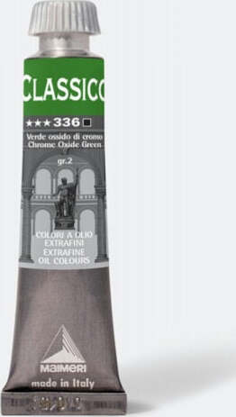 Colore a olio - extrafine - 20 ml - verde ossido di cromo - Maimeri Giochi e giocattoli/Attività creative/Accessori per disegnare e colorare/Pittura/Acquarelli Eurocartuccia - Pavullo, Commerciovirtuoso.it