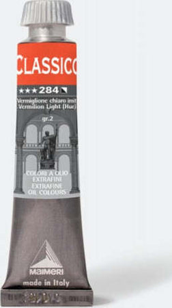 Colore a olio - extrafine - 20 ml - vermiglione chiaro imitazione - Maimeri Giochi e giocattoli/Attività creative/Accessori per disegnare e colorare/Pittura/Acquarelli Eurocartuccia - Pavullo, Commerciovirtuoso.it