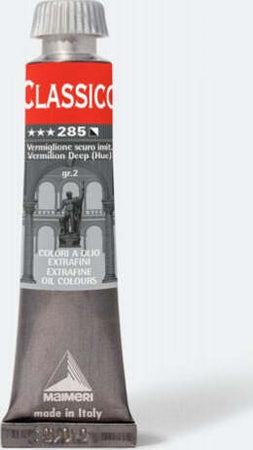 Colore a olio - extrafine - 20 ml - vermiglione scuro imitazione - Maimeri Giochi e giocattoli/Attività creative/Accessori per disegnare e colorare/Pittura/Acquarelli Eurocartuccia - Pavullo, Commerciovirtuoso.it